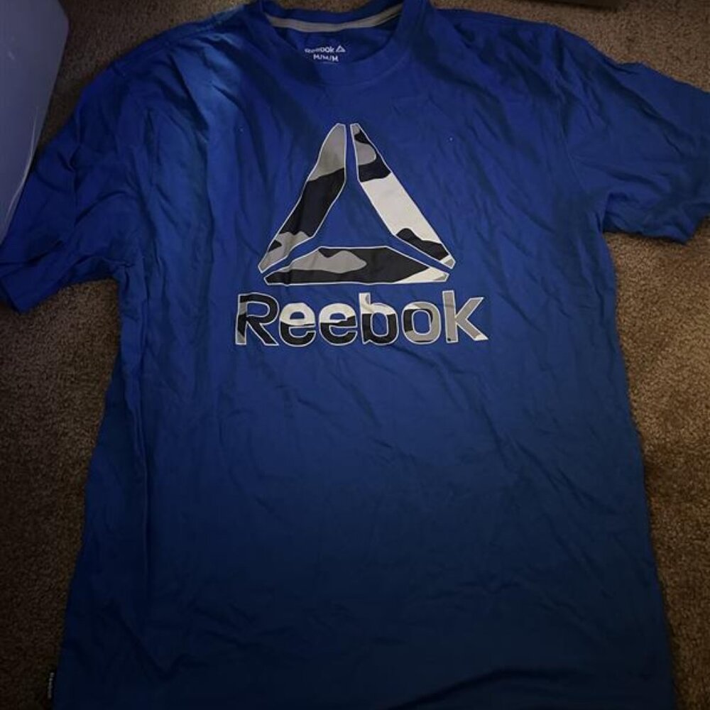 Men’s Blue Reebok T-Shirt (M)
